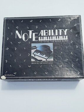 Noteability, The Name The Song Game 1990 Complete! Tested Good working condition
